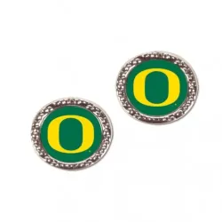 Oregon Ducks Earrings Post Style - Special Order