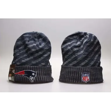 Patriots Fresh Logo Navy Sport Knit Hat YP