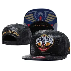 Pelicans Fresh Logo Black Adjustable Hat GS