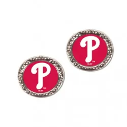 Philadelphia Phillies Earrings Post Style - Special Order