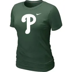 Philadelphia Phillies Heathered D.Green Women\'s Nike Blended T-Shirt