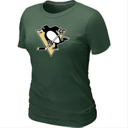 Pittsburgh Penguins Big & Tall Women\'s Logo D.Green T-Shirt