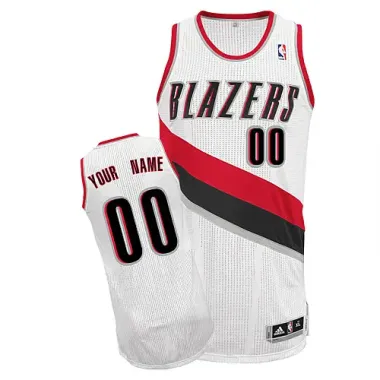 Portland Trail Blazers Custom white Home Jerseys