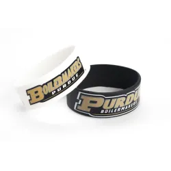 Purdue Boilermakers Bracelets - 2 Pack Wide - Special Order