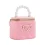 Quilted Double Heart Beaded Strap Bucket Handbag