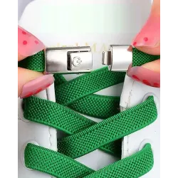 Simple Installation No Screws Required Widened Buckle Elastic Sneakers Laces