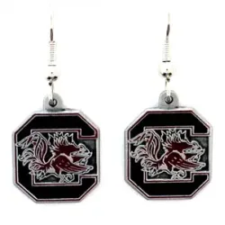 South Carolina Gamecocks Dangle Earrings - Special Order