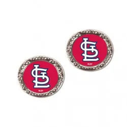 St. Louis Cardinals Earrings Post Style - Special Order