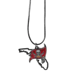 Tampa Bay Buccaneers Necklace State Charm - Special Order