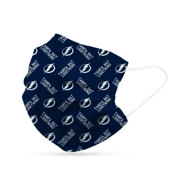 Tampa Bay Lightning Face Mask Disposable 6 Pack