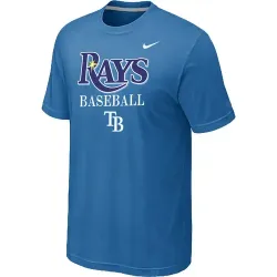 Tampa Bay Rays 2014 Home Practice T-Shirt - light Blue