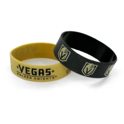 Vegas Golden Knights Bracelets 2 Pack Wide - Special Order