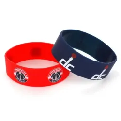 Washington Wizards Bracelets - 2 Pack Wide - Special Order