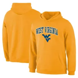 West Virginia Mountaineers Gold Campus Pullover Hoodie