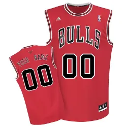 Youth Chicago Bulls Customized red Jerseys