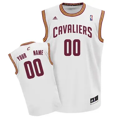 Youth Cleveland Cavaliers Customized white Jerseys