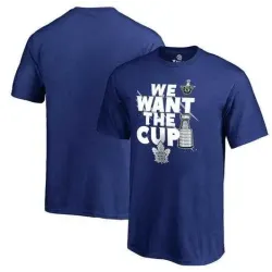 Youth Toronto Maple Leafs Fanatics Branded 2017 NHL Stanley Cup Playoffs Participant Blue Line T-Shirt - Royal FengYun