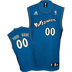 Youth Washington Wizards Custom blue Round neck Jerseys