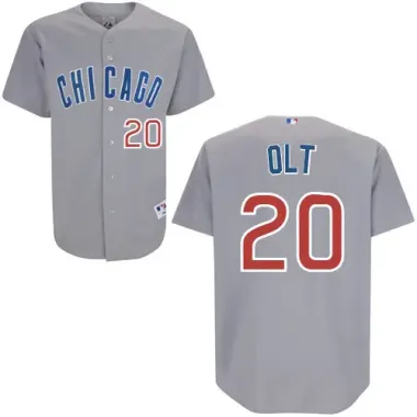 #20 Mike Olt Dark Gray MLB Jersey-Chicago Cubs Stitched Player Baseball Jersey